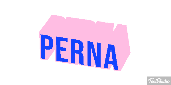 Perna Efeito do texto