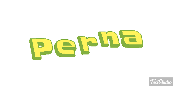 Perna Efeito do texto