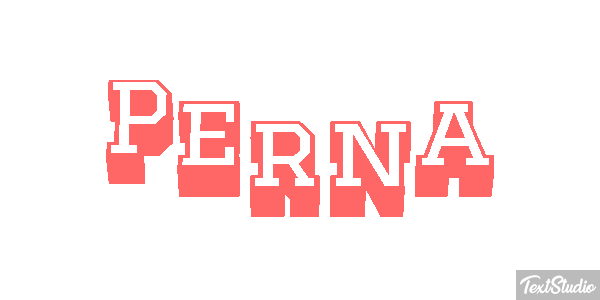 Perna Efeito do texto