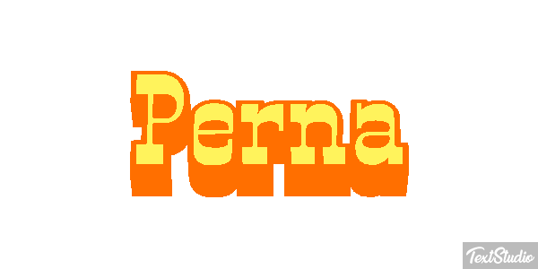 Perna Efeito do texto