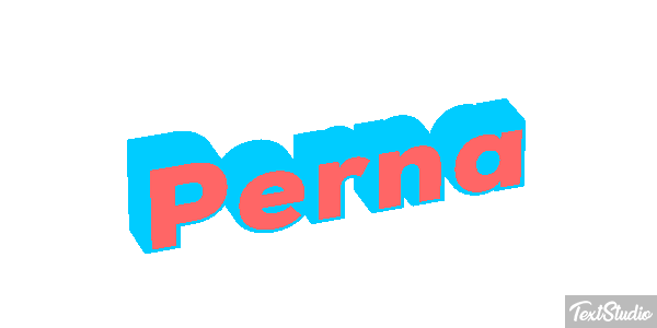 Perna Efeito do texto