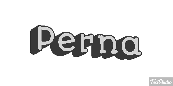 Perna Efeito do texto