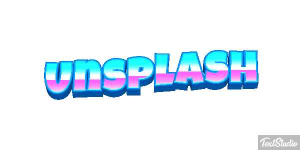 Unsplash Metin efekti