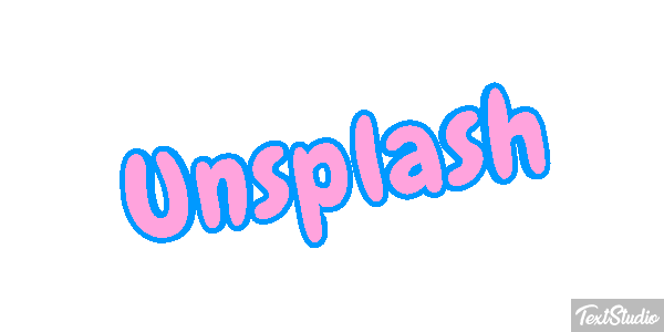 Unsplash Metin efekti