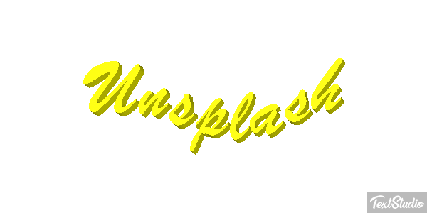 Unsplash Metin efekti