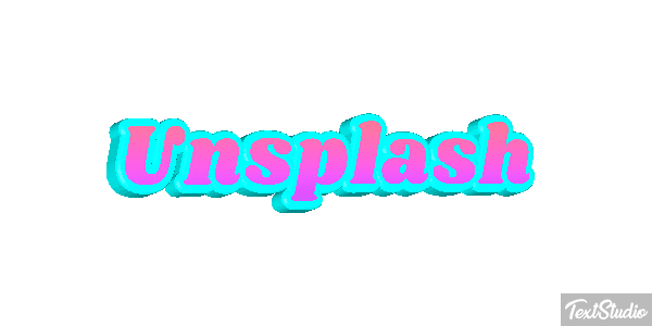 Unsplash Metin efekti