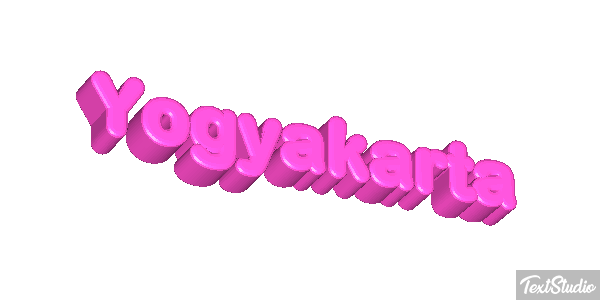 Yogyakarta テキスト効果