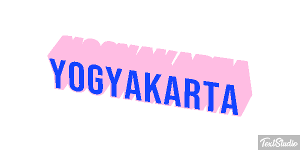 Yogyakarta テキスト効果