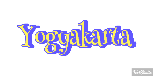 Yogyakarta テキスト効果