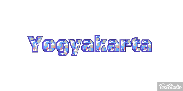 Yogyakarta テキスト効果