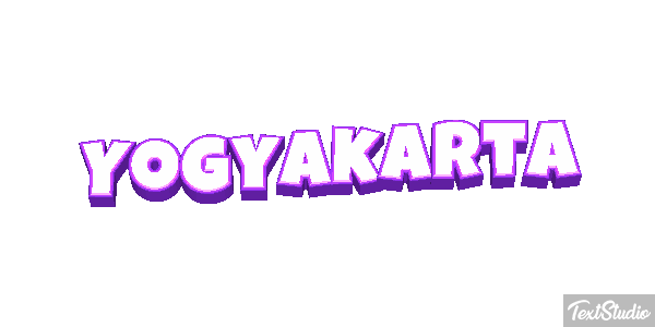 Yogyakarta テキスト効果