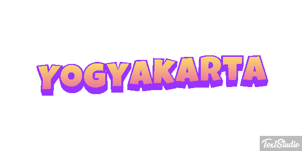 Yogyakarta テキスト効果