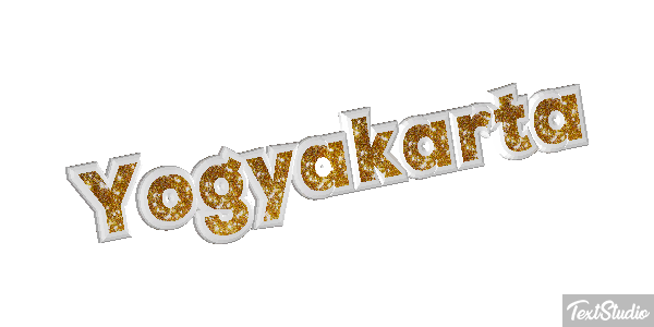 Yogyakarta テキスト効果