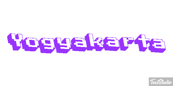 Yogyakarta テキスト効果