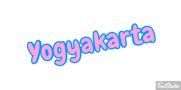 Yogyakarta テキスト効果