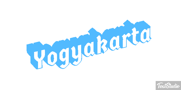 Yogyakarta テキスト効果