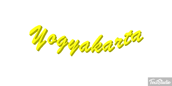 Yogyakarta テキスト効果