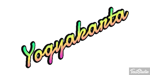 Yogyakarta テキスト効果
