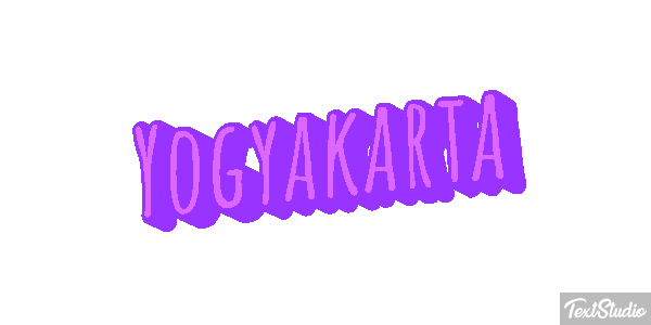 Yogyakarta テキスト効果