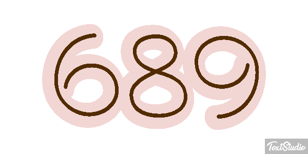 689 Efekt tekstowy