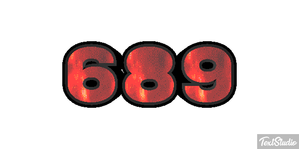 689 Efekt tekstowy
