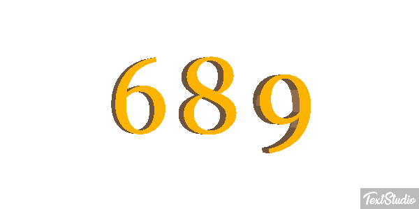 689 Efekt tekstowy