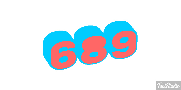 689 Efekt tekstowy