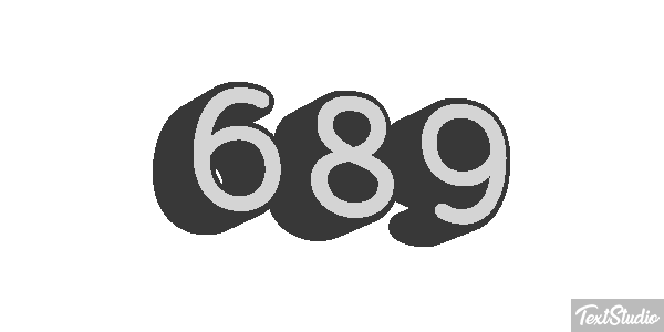 689 Efekt tekstowy