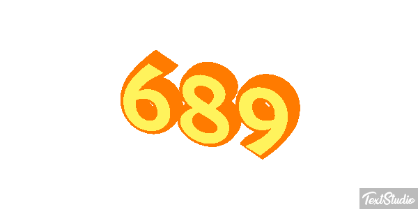 689 Efekt tekstowy