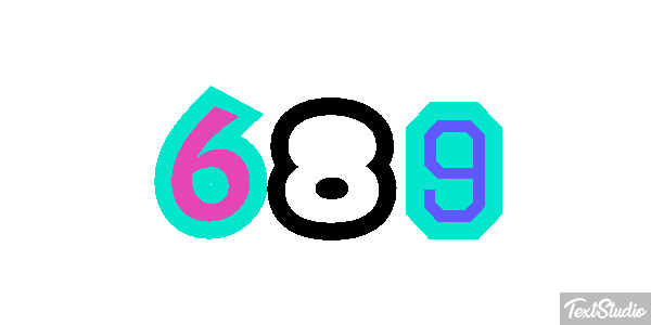689 Efekt tekstowy