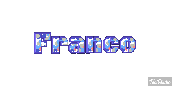 Franco Efecto de texto