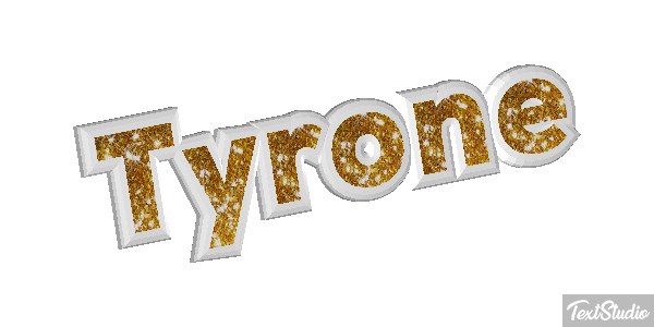Tyrone Text effect