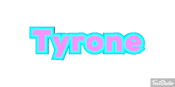Tyrone Text effect