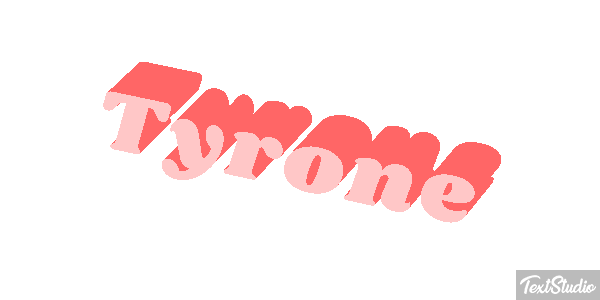 Tyrone Text effect