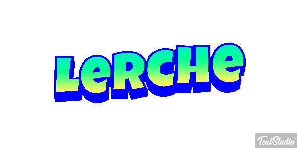 Lerche Texteffekt