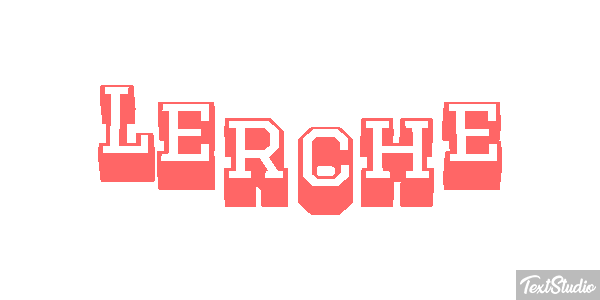 Lerche Texteffekt