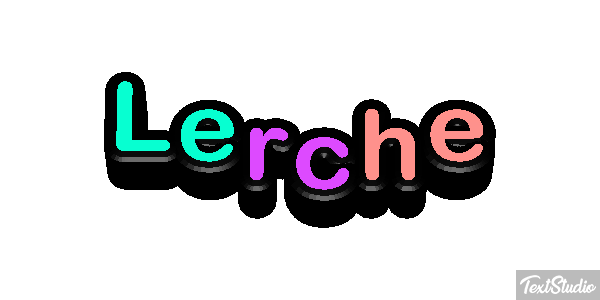 Lerche Texteffekt