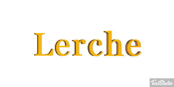 Lerche Texteffekt