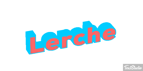 Lerche Texteffekt