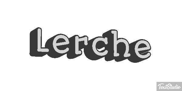 Lerche Texteffekt