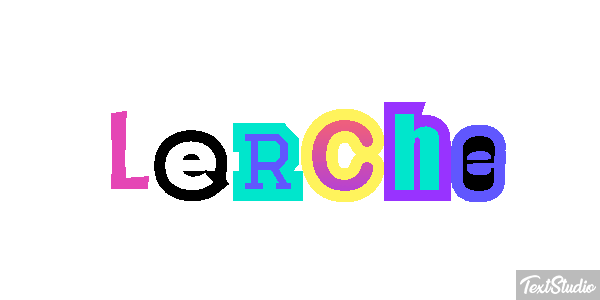 Lerche Texteffekt