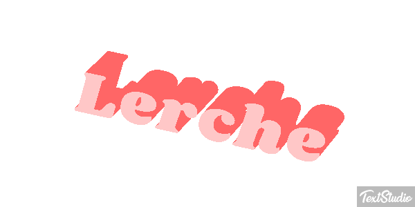 Lerche Texteffekt