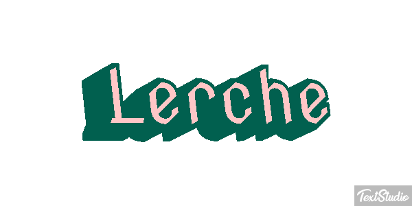 Lerche Texteffekt