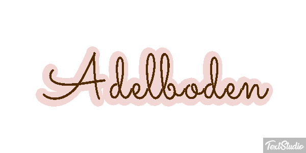 Adelboden Efekt tekstowy