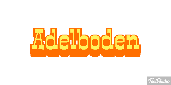 Adelboden Efekt tekstowy