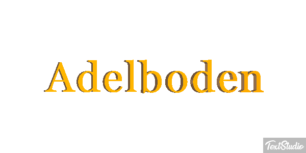 Adelboden Efekt tekstowy