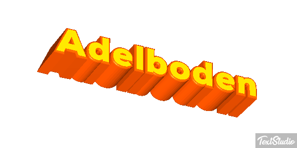 Adelboden Efekt tekstowy
