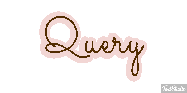 Query Texteffekt