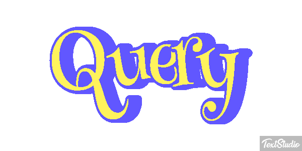 Query Texteffekt