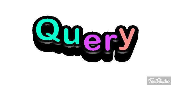Query Texteffekt